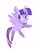 Size: 999x1280 | Tagged: safe, artist:sibashen, imported from derpibooru, twilight sparkle, alicorn, pony, chibi, cute, female, signature, smiling, solo, twiabetes, twilight sparkle (alicorn)
