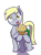 Size: 1280x1707 | Tagged: safe, artist:flutterluv, imported from derpibooru, derpy hooves, pegasus, pony, female, food, looking at you, muffin, saddle bag, simple background, smiling, solo, transparent background