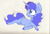 Size: 2093x1435 | Tagged: safe, artist:paskanaakka, derpibooru exclusive, imported from derpibooru, oc, oc only, oc:midnight dew, pony, unicorn, colored hooves, ear fluff, female, lying down, mare, messy mane, nose wrinkle, on side, scrunchy face, side, solo, unshorn fetlocks