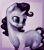 Size: 1024x1168 | Tagged: safe, artist:isaeliseduk, imported from derpibooru, rarity, female, gradient background, solo, uncanny valley