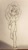 Size: 567x1008 | Tagged: safe, artist:artponymdp, imported from derpibooru, adagio dazzle, equestria girls, arm behind head, armpits, barefoot, clothes, feet, female, monochrome, raised leg, shorts, sketch, solo, traditional art