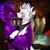 Size: 1080x1080 | Tagged: safe, artist:ritter, imported from derpibooru, oc, oc only, oc:purple force, oc:zerus, pegasus, pony, zebra, bandana, blushing, collar, eyes closed, falling leaves, forest, gay, hug, kissing, lake, leaves, love, male, oc x oc, romance, shipping, spring, stallion, wings