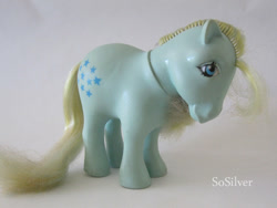 Size: 612x460 | Tagged: safe, imported from derpibooru, blue belle, colombia, g1, irl, photo, solo, toy, variant