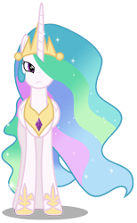 Size: 1846x3000 | Tagged: safe, artist:brony-works, imported from derpibooru, princess celestia, alicorn, pony, crown, female, jewelry, mare, peytral, regalia, simple background, solo, transparent background, vector