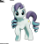 Size: 2048x2048 | Tagged: safe, artist:therealdjthed, imported from derpibooru, coloratura, earth pony, pony, 3d, blender, blender cycles, cycles, cycles render, female, model:djthed, render, simple background, solo, transparent background