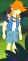 Size: 162x354 | Tagged: safe, imported from derpibooru, screencap, valhallen, equestria girls, legend of everfree, camp everfree outfits, clothes, cropped, jacket, male, shorts, solo