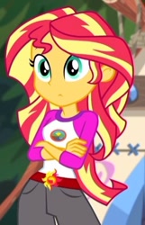 Size: 290x451 | Tagged: safe, imported from derpibooru, screencap, sunset shimmer, equestria girls, legend of everfree, cropped, cute, female, solo