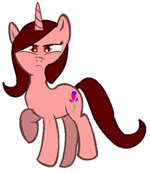 Size: 465x536 | Tagged: safe, artist:lavenderheart, imported from derpibooru, oc, oc only, oc:lavenderheart, bat pony, hybrid, pony, unicorn, cutie mark, mix, ms paint, parents:black x yellow, parents:oc x oc, simple background, solo, unofficial, vector, white background