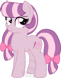 Size: 548x700 | Tagged: safe, artist:tambelon, imported from derpibooru, oc, oc only, oc:warm fuzzies, earth pony, pony, female, mare, solo, watermark