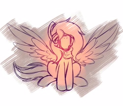 Size: 2506x2160 | Tagged: safe, artist:mirtash, imported from derpibooru, oc, oc only, oc:mirta whoowlms, pony, clothes, crying, female, mare, rcf community, sad, scarf, sketch, solo