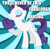 Size: 958x936 | Tagged: safe, imported from derpibooru, rarity, pony, darling, fabulous, female, image macro, meme, solo