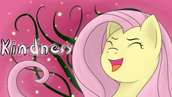 Size: 5464x3072 | Tagged: safe, artist:my-little-poni, imported from derpibooru, fluttershy, pegasus, pony, absurd resolution, element of kindness, eyes closed, female, kindness, open mouth, solo