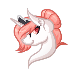 Size: 1832x1820 | Tagged: safe, artist:amazing-artsong, imported from derpibooru, oc, oc only, oc:peachy clean, pony, unicorn, bust, colored pupils, female, mare, portrait, simple background, solo, transparent background