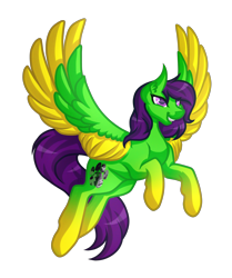 Size: 3711x4441 | Tagged: safe, artist:amazing-artsong, imported from derpibooru, oc, oc only, oc:camoflage cat, pegasus, pony, absurd resolution, female, mare, simple background, solo, spread wings, transparent background