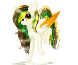 Size: 3000x2520 | Tagged: safe, artist:little-sketches, artist:php146, imported from derpibooru, oc, oc only, oc:toxic paw, pegasus, pony, eye clipping through hair, female, high res, mare, simple background, solo, transparent background