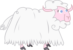 Size: 376x255 | Tagged: safe, artist:xenoneal, imported from derpibooru, sheep, sisterhooves social, .svg available, animal, simple background, solo, svg, transparent background, vector