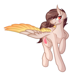 Size: 3726x3774 | Tagged: safe, artist:amazing-artsong, imported from derpibooru, oc, oc only, oc:diva, pegasus, pony, female, high res, mare, one wing out, raised leg, simple background, solo, transparent background, walking