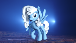 Size: 1024x576 | Tagged: safe, artist:mythicspeed, deleted from derpibooru, imported from derpibooru, oc, oc only, oc:boreal cloudy, pegasus, pony, 3d, female, mare, smiling, solo, source filmmaker