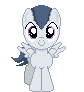 Size: 84x92 | Tagged: safe, artist:onil innarin, derpibooru exclusive, imported from derpibooru, rumble, c:, colt, looking at you, male, pixel art, simple background, smiling, solo, transparent background