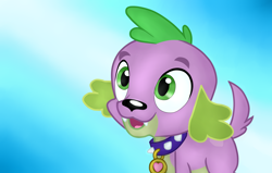 Size: 6600x4200 | Tagged: safe, artist:everesco, imported from derpibooru, spike, dog, equestria girls, absurd resolution, frame, male, solo, spike the dog