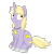 Size: 1024x1024 | Tagged: safe, artist:usagi-zakura, imported from derpibooru, dinky hooves, female, jewelry, necklace, older, solo