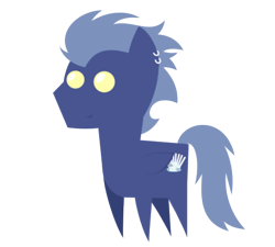 Size: 450x405 | Tagged: safe, artist:limedreaming, imported from derpibooru, oc, oc only, oc:feather bliss, pegasus, pony, male, piercing, pointy ponies, stallion