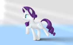 Size: 5080x3130 | Tagged: safe, artist:stratodraw, imported from derpibooru, rarity, pony, unicorn, absurd resolution, elegant, female, frown, gradient background, mare, profile, raised hoof, raised leg, solo