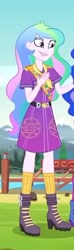 Size: 130x442 | Tagged: safe, imported from derpibooru, screencap, princess celestia, princess luna, equestria girls, legend of everfree, camp everfree outfits, clothes, lantern, principal celestia, sash, scarf, sillestia, silly, silly face, smiling, sun, vice principal luna