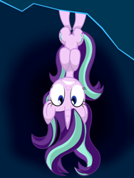 Size: 3096x4128 | Tagged: safe, artist:lovehtf421, imported from derpibooru, starlight glimmer, pony, unicorn, absurd resolution, female, mare, solo, upside down