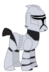 Size: 497x722 | Tagged: safe, artist:ripped-ntripps, imported from derpibooru, pony, clone, clone trooper, clone wars, ponified, simple background, solo, star wars, transparent background