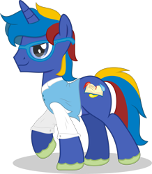 Size: 2311x2647 | Tagged: safe, artist:adog0718, imported from derpibooru, oc, oc only, oc:astral mythos, pony, unicorn, cutie mark, glasses, redesign, simple background, transparent background, vector