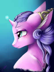 Size: 1200x1600 | Tagged: safe, artist:faline-art, imported from derpibooru, oc, oc only, pony, unicorn, female, mare, solo