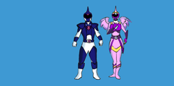 Size: 1368x678 | Tagged: safe, artist:darthcraftus, imported from derpibooru, princess cadance, shining armor, deviantart muro, equestria sentai ponyranger, female, male, power rangers, sentaified, shiningcadance, shipping, straight, super sentai