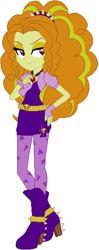 Size: 226x568 | Tagged: safe, artist:ra1nb0wk1tty, imported from derpibooru, adagio dazzle, equestria girls, female, simple background, solo, white background