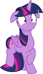 Size: 929x1617 | Tagged: safe, artist:badumsquish, derpibooru exclusive, imported from derpibooru, twilight sparkle, alicorn, pony, :<, female, floppy ears, folded wings, frown, leaning back, mare, nervous, raised hoof, raised leg, scared, simple background, solo, tail between legs, transparent background, twilight sparkle (alicorn), vector, wide eyes, worried