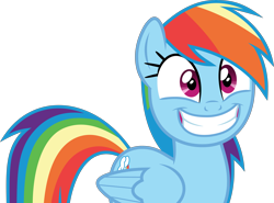 Size: 4267x3158 | Tagged: safe, artist:tortya, imported from derpibooru, rainbow dash, pegasus, pony, absurd resolution, cute, dashabetes, female, happy, simple background, smiling, solo, transparent background, vector