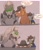 Size: 1134x1317 | Tagged: artist needed, source needed, safe, imported from derpibooru, oc, oc only, oc:calamity, oc:littlepip, oc:steelhooves, earth pony, pegasus, pony, unicorn, fallout equestria, ..., :|, applejack's rangers, armor, beard, chest fluff, clothes, comic, cowboy hat, dashite, facial hair, fanfic, fanfic art, female, gun, hat, hooves, horn, jumpsuit, male, mare, nope, power armor, stallion, steel ranger, stetson, vault suit, weapon, wings