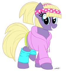 Size: 873x958 | Tagged: safe, artist:iheartjapan789, imported from derpibooru, oc, oc only, oc:sewing button, earth pony, pony, clothes, female, mare, simple background, solo, transparent background