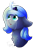 Size: 556x784 | Tagged: safe, artist:twinkepaint, imported from derpibooru, princess luna, pony, bust, crying, female, filly, magic, portrait, simple background, solo, transparent background, woona, younger