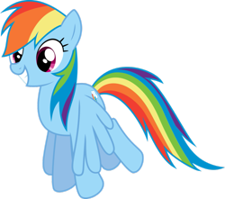 Size: 951x839 | Tagged: safe, artist:dusk2k, imported from derpibooru, rainbow dash, pegasus, pony, rarity investigates, female, happy, simple background, smiling, solo, transparent background, vector