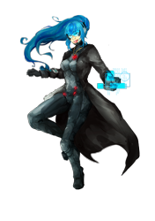 Size: 3541x5016 | Tagged: safe, artist:larynth, imported from derpibooru, sonata dusk, absurd resolution, augmented reality, bodysuit, clothes, coat, crossover, female, hologram, hud, interpretation, shadowrun, simple background, solo, transparent background, visor