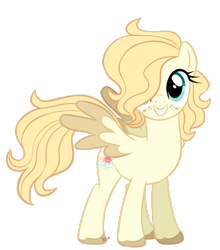 Size: 800x911 | Tagged: safe, artist:sugahfox, imported from derpibooru, oc, oc only, oc:vanilla breeze, pegasus, pony, female, mare, simple background, smiling, solo, transparent background