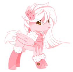 Size: 681x669 | Tagged: safe, artist:sorasku, imported from derpibooru, oc, oc only, pegasus, pony, boots, clothes, female, mare, scarf, simple background, solo, tongue out, transparent background