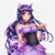 Size: 800x808 | Tagged: safe, artist:racoonsan, imported from derpibooru, twilight sparkle, human, bare shoulders, choker, clothes, corset, cute, dress, eared humanization, female, horned humanization, humanized, looking at you, simple background, solo, tailed humanization, traditional art, white background