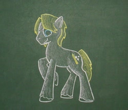 Size: 1540x1324 | Tagged: safe, artist:azdaracylius, imported from derpibooru, oc, oc only, chalk drawing, solo, traditional art