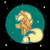 Size: 500x500 | Tagged: safe, artist:koportable, imported from derpibooru, applejack, pony, animated, dragon ball, dragon ball z, female, gif, goku, hatless, horses doing horse things, missing accessory, solo, son goku, spinning, super saiyan 2