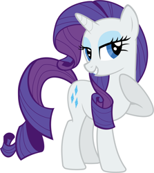 Size: 6039x6760 | Tagged: safe, artist:ra1nb0wk1tty, imported from derpibooru, rarity, pony, unicorn, absurd resolution, female, mare, raised hoof, simple background, solo, vector, white background