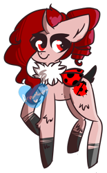 Size: 1944x3136 | Tagged: safe, artist:oreomonsterr, imported from derpibooru, oc, oc only, oc:lady crimson, bug pony