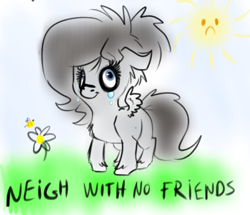Size: 474x408 | Tagged: safe, artist:blah-blah-turner, imported from derpibooru, oc, oc only, oc:cristice, pegasus, pony, chibi, crying, sad, solo
