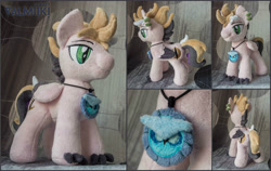 Size: 2800x1765 | Tagged: safe, artist:valmiiki, imported from derpibooru, oc, oc only, owl, pegasus, pony, claws, ear piercing, earring, irl, jewelry, photo, piercing, plushie, solo